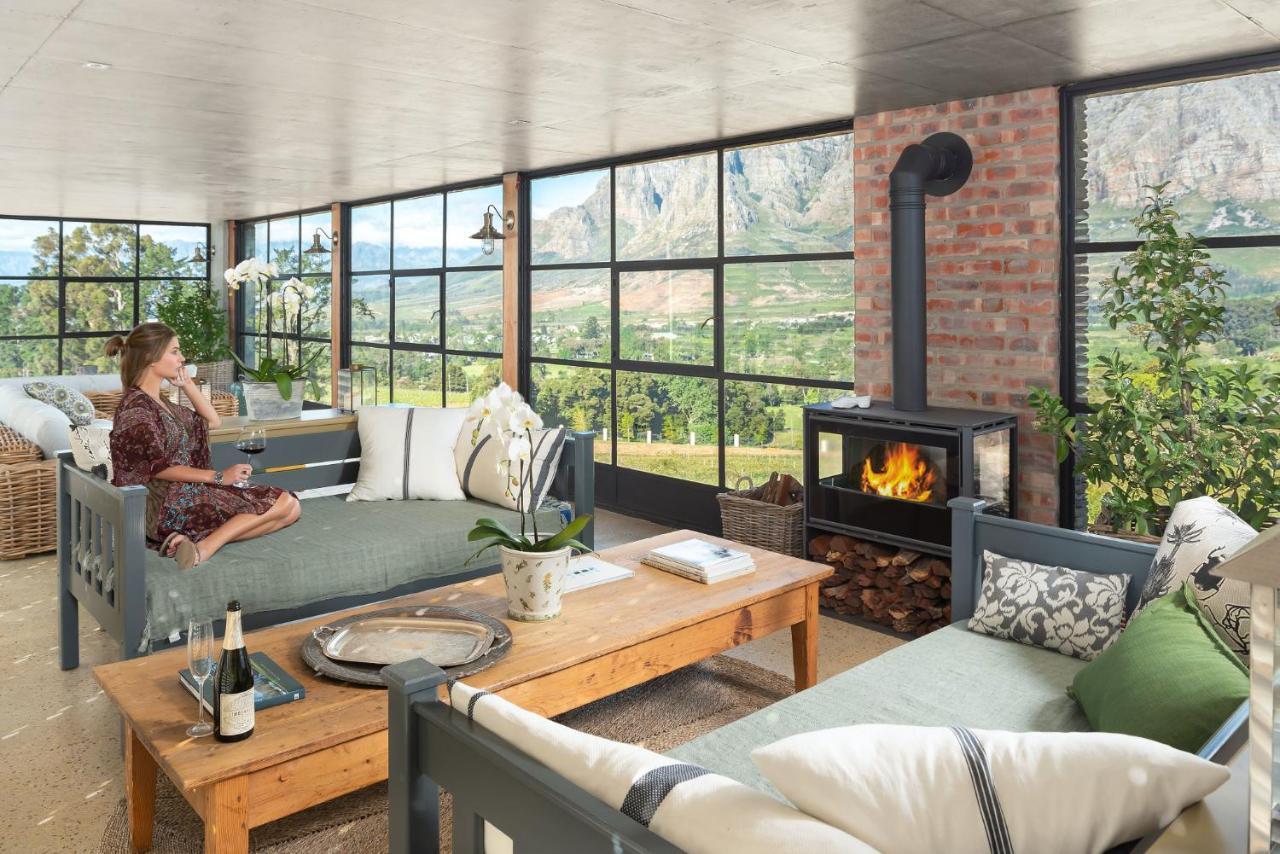 De Zeven Guest Lodge Stellenbosch Bagian luar foto