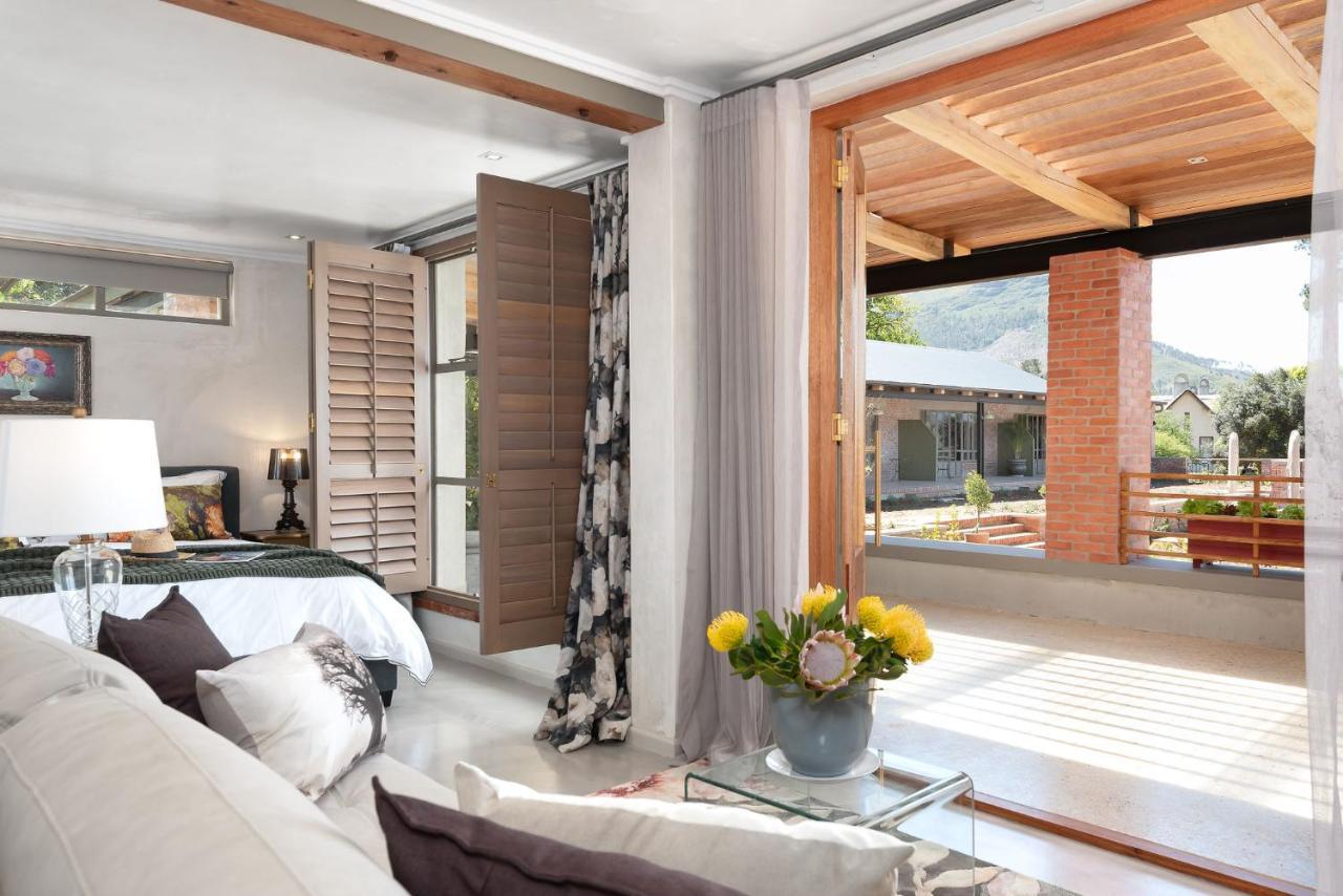 De Zeven Guest Lodge Stellenbosch Bagian luar foto