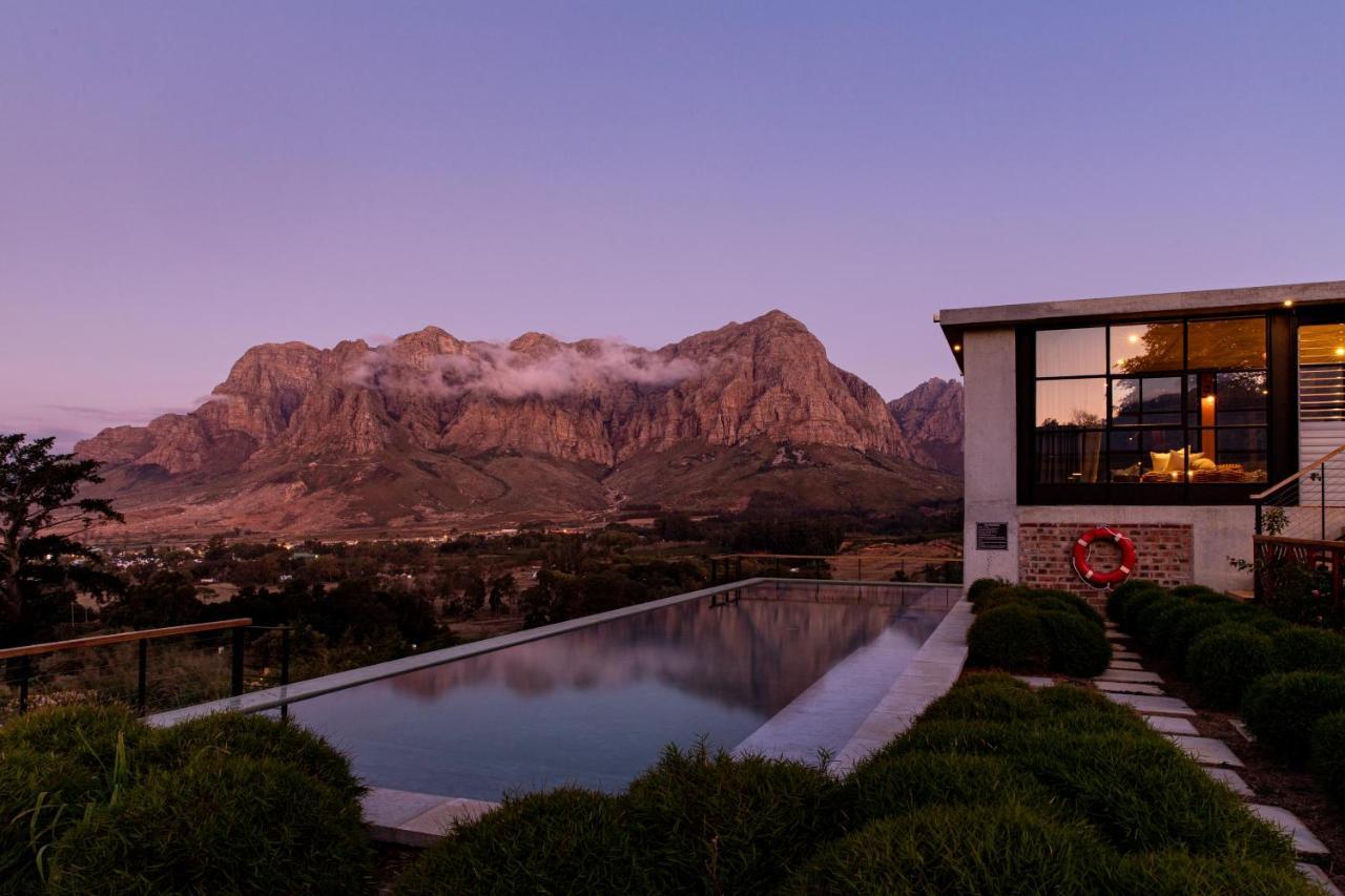 De Zeven Guest Lodge Stellenbosch Bagian luar foto