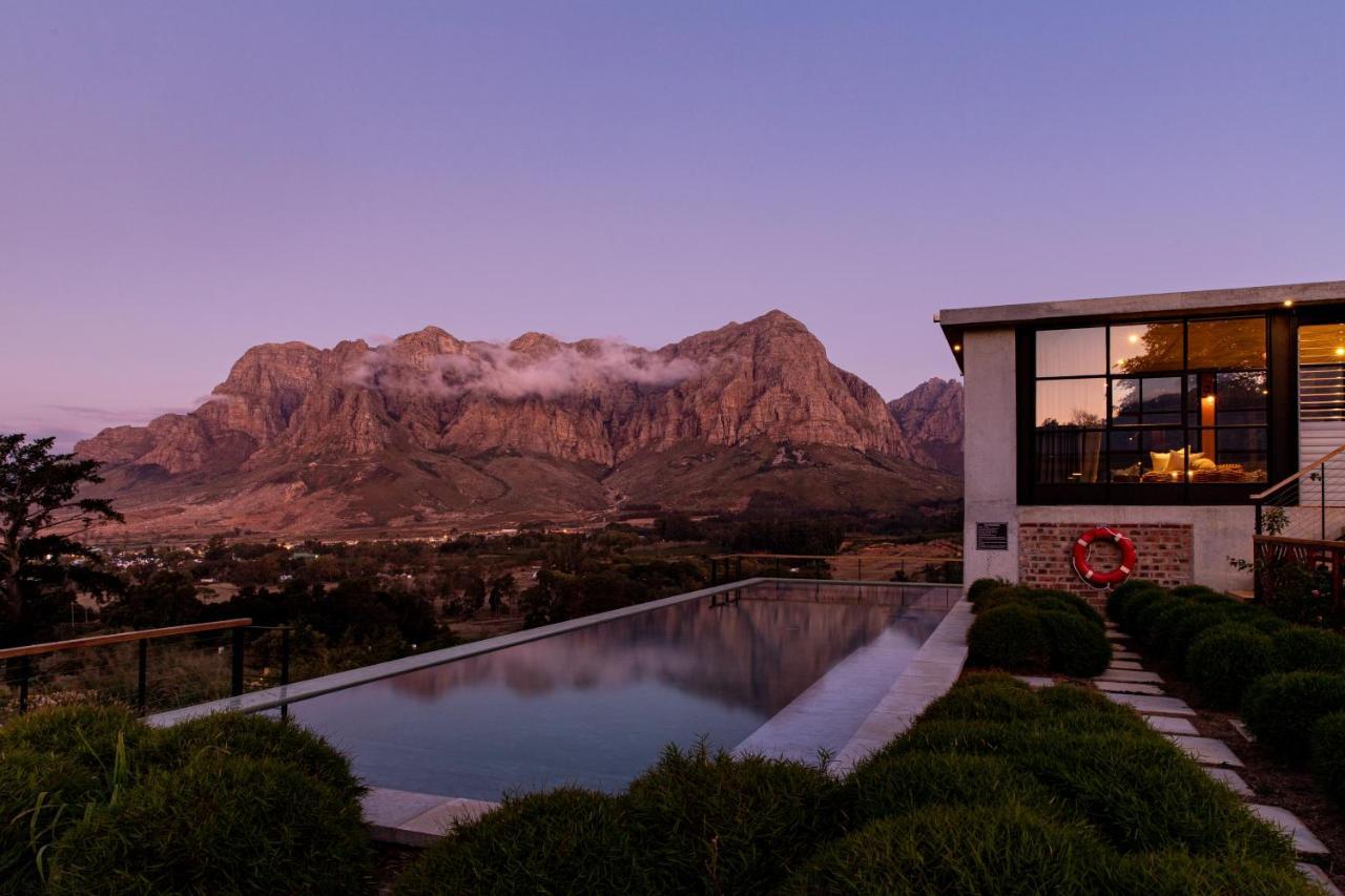 De Zeven Hotel Stellenbosch Bagian luar foto