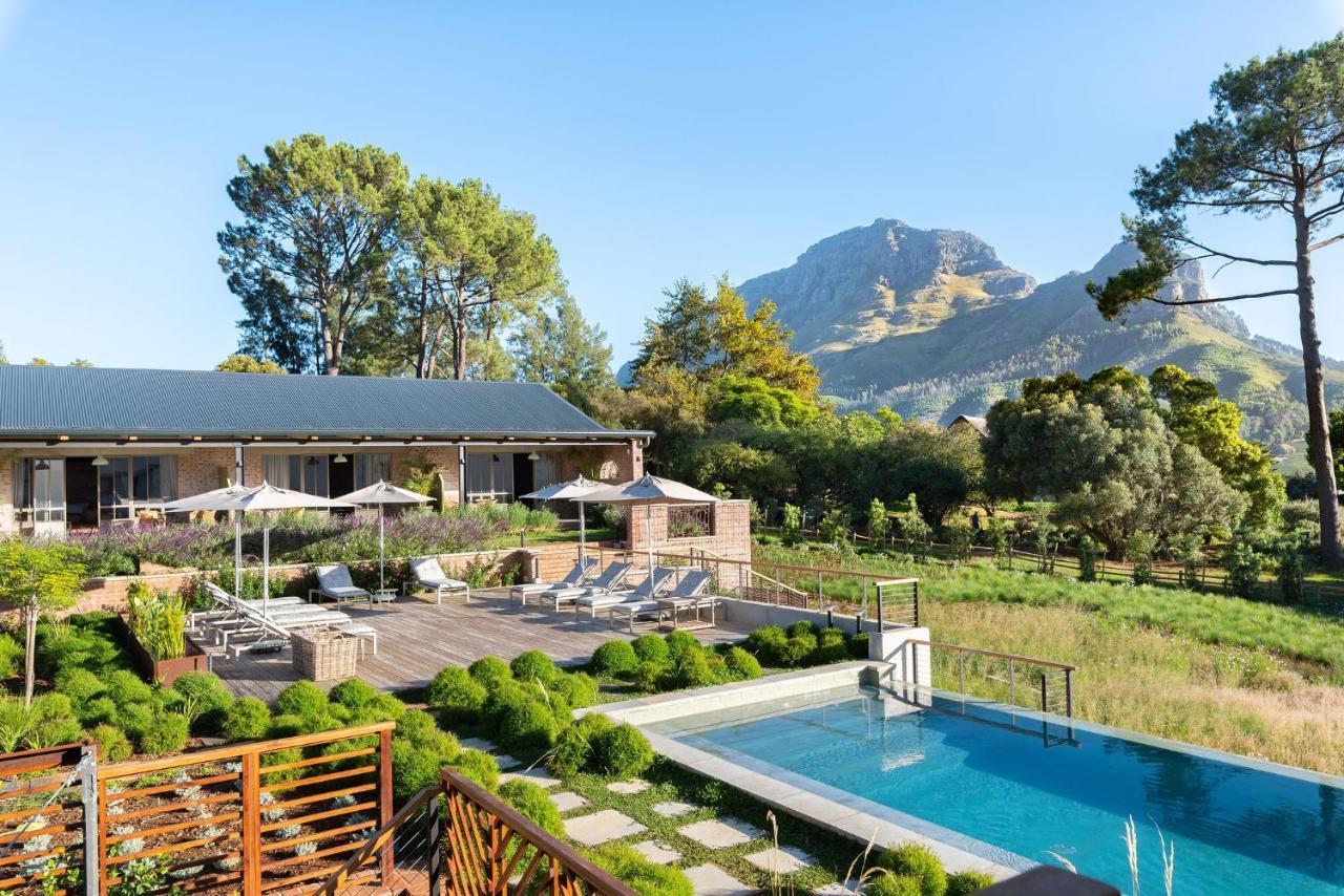De Zeven Guest Lodge Stellenbosch Bagian luar foto