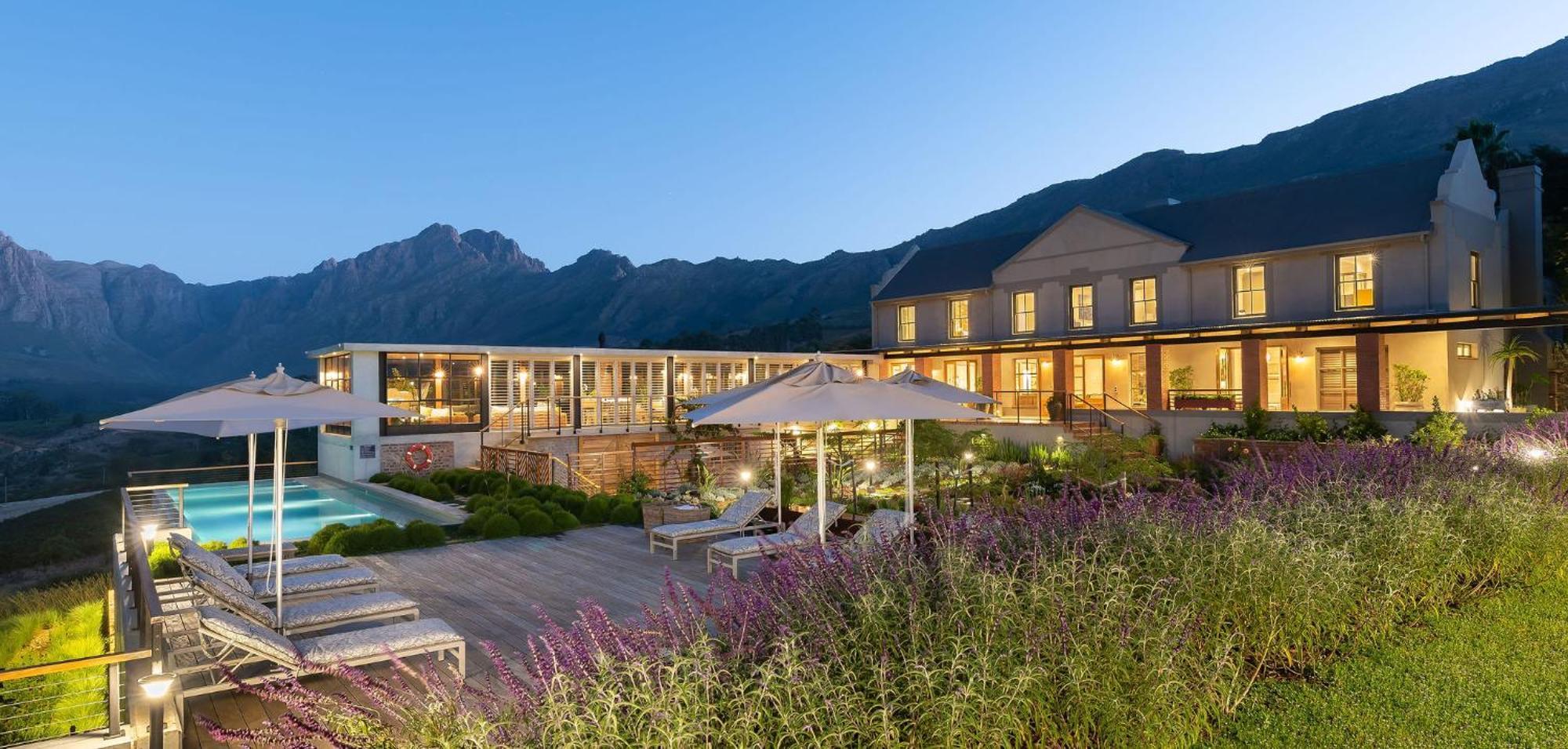 De Zeven Guest Lodge Stellenbosch Bagian luar foto