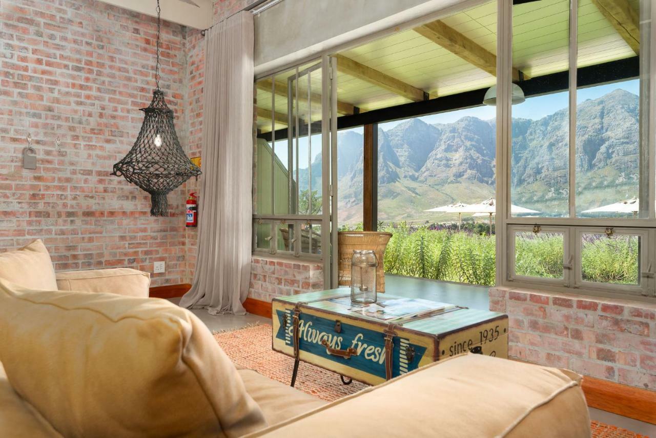 De Zeven Guest Lodge Stellenbosch Bagian luar foto