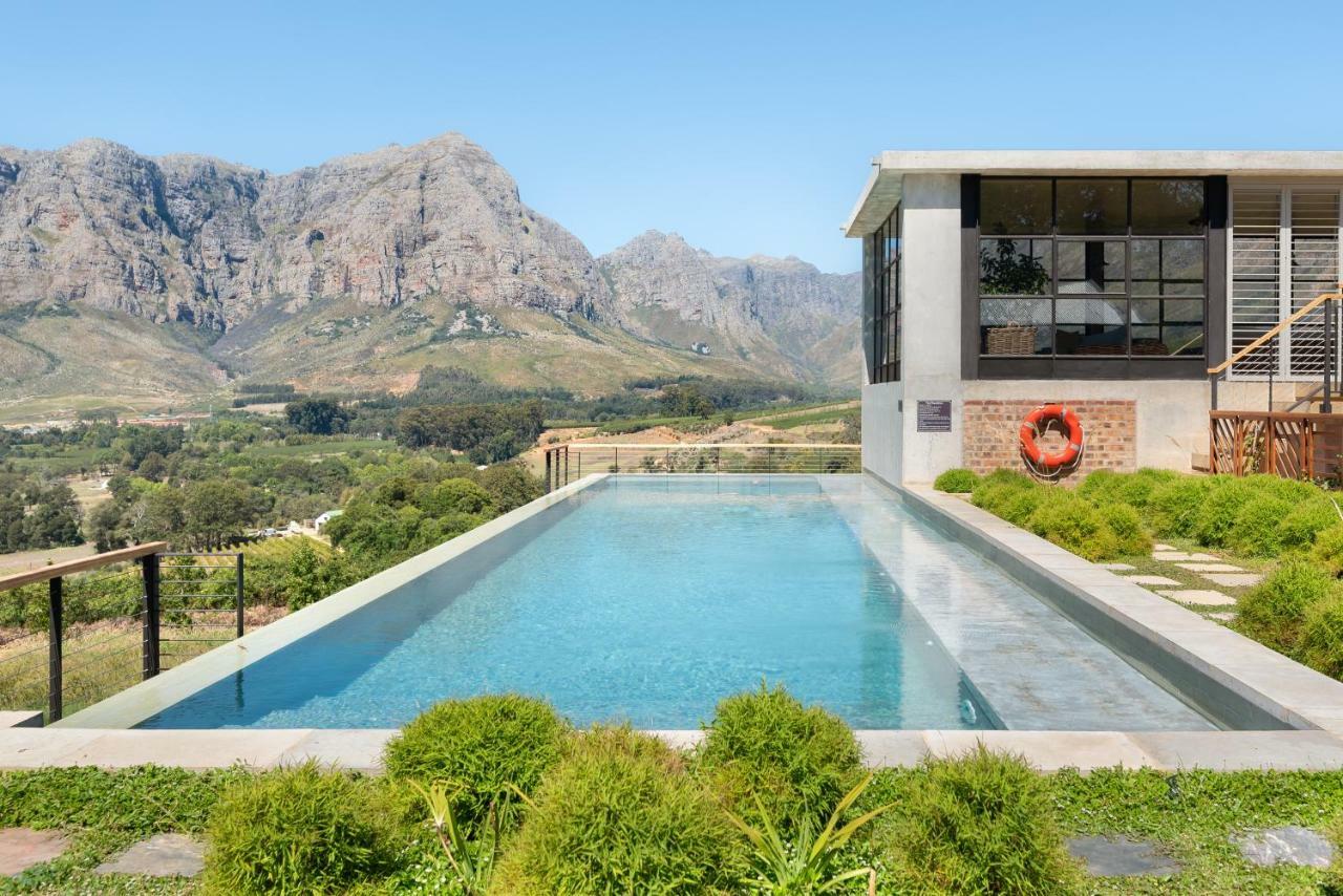 De Zeven Guest Lodge Stellenbosch Bagian luar foto