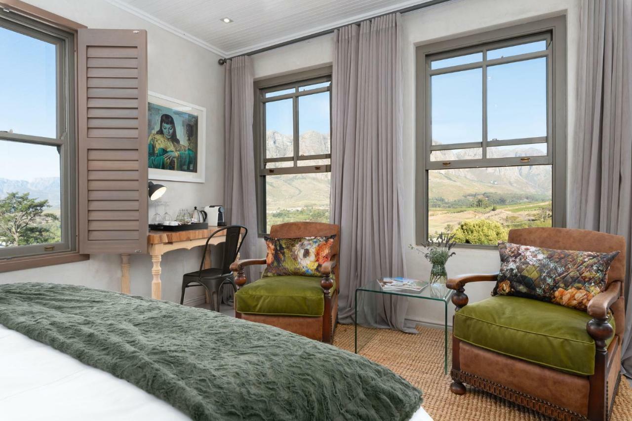 De Zeven Hotel Stellenbosch Bagian luar foto